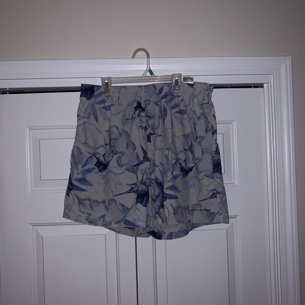 Columbia PFG swim trunks